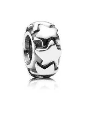 Pandora Silver Shooting Star Spacer Charm 925